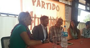 Río Tercero: Primo presentó oficialmente su precandidatura por el Partido Humanista