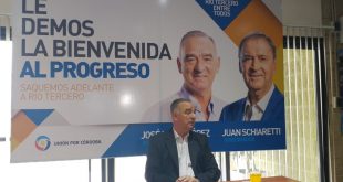 Río Tercero : López oficializó su precandidatura a intendente para las PASO