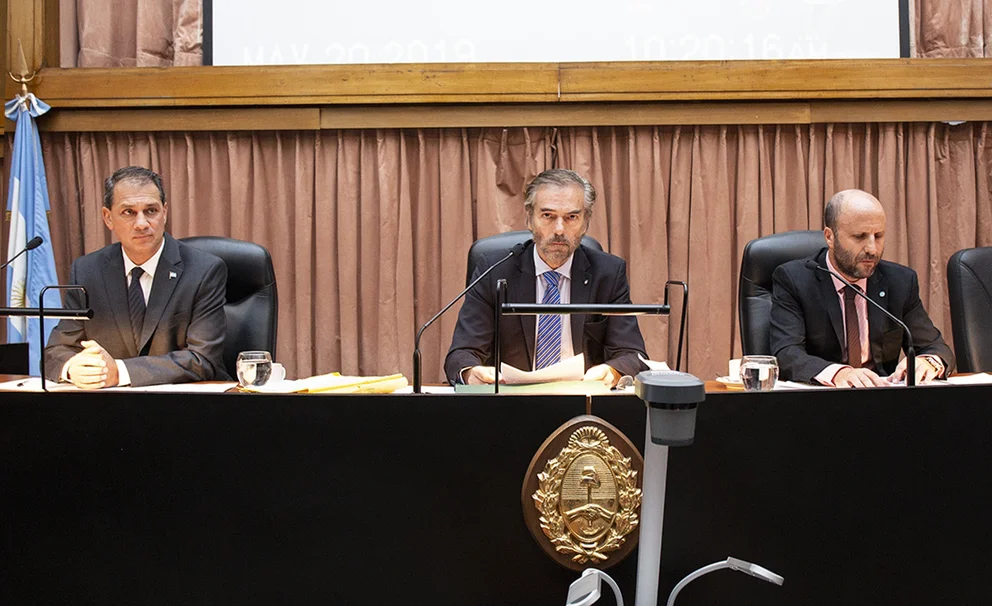 Javier Carbajo, Gustavo Hornos y Mariano Borinsky, los jueces de la Cámara Federal de Casación Penal que revisarán el fallo del 06/12/2022